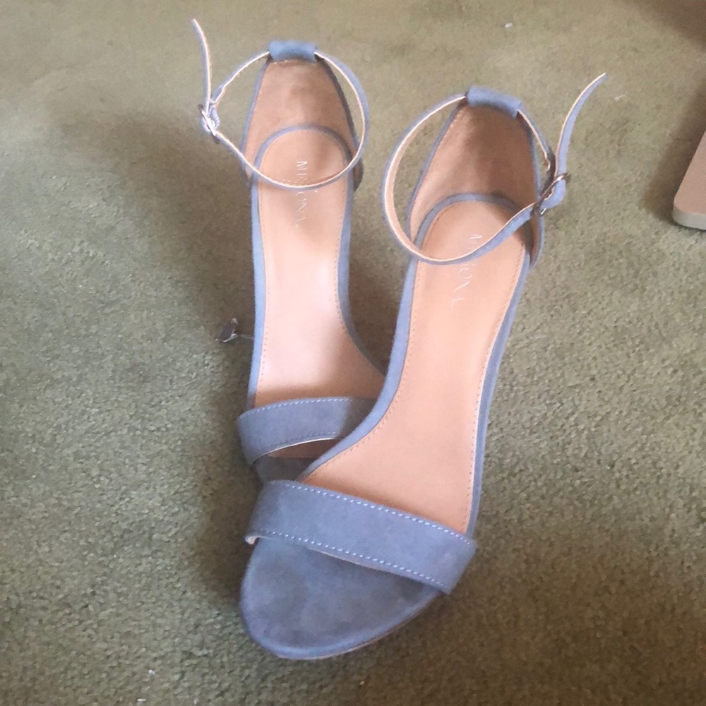 Blue heels